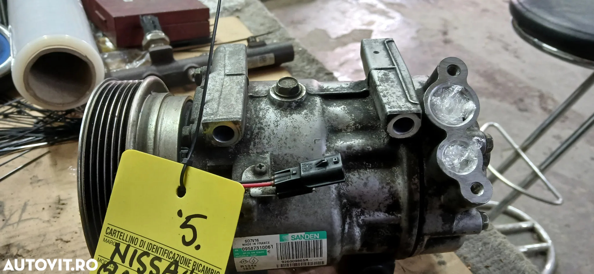 Compresor de clima Nissan Qashqai 1.5 dci 2010-2014 - 2