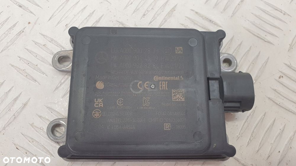 mercedes w118 w177 radar distronic a0009002839 - 1
