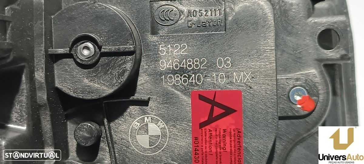 FECHADURA PORTA TRASEIRA DIREITA BMW SERIE X6 (G06) XDRIVE 40I - 3