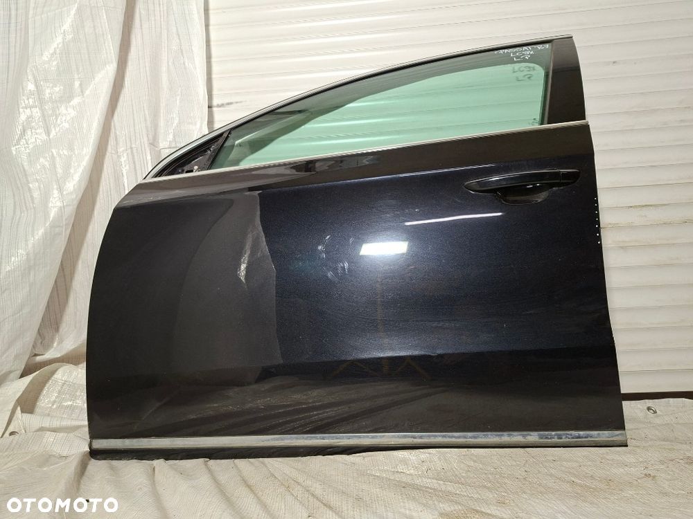 VW PASSAT B7 3AA kombi drzwi lewe przód tył przednie tylnie czarny LC9X - 4