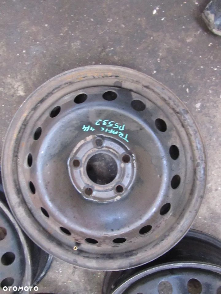 Felga Stalowa x4  Renault Trafic-Vivaro - 5