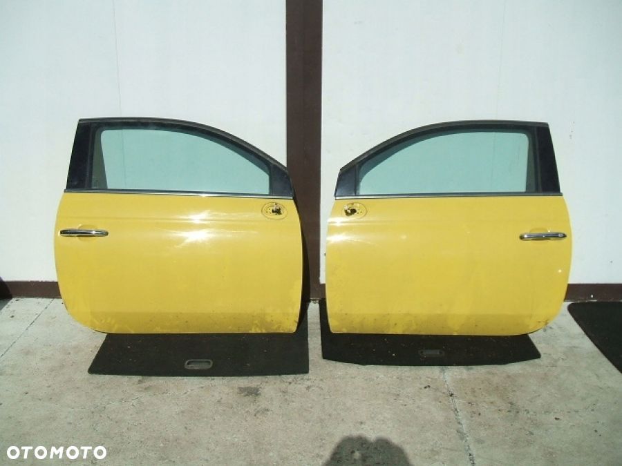 FIAT 500 DRZWI przód przednie PRAWE 509/A - 3