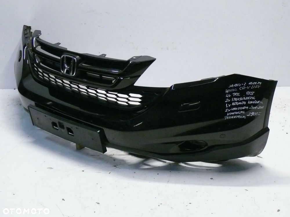 ZDERZAK PRZEDNI HONDA CR-V CRV 2009 2011 LIFT PDC XENON HALOGENY - 3