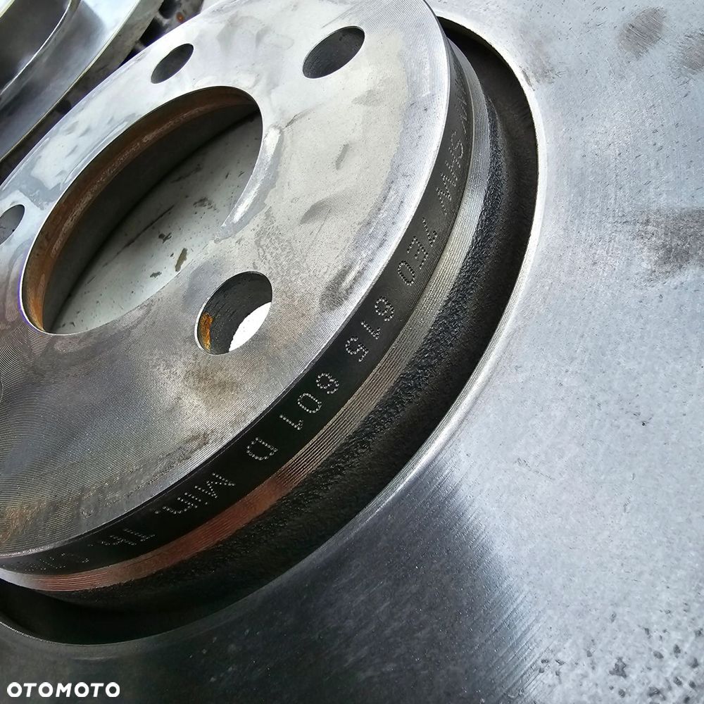 VW T6 tarcza tarcze klocki hamulcowe przód + tył IGŁA KOMPLET ORYGINAŁ - 9