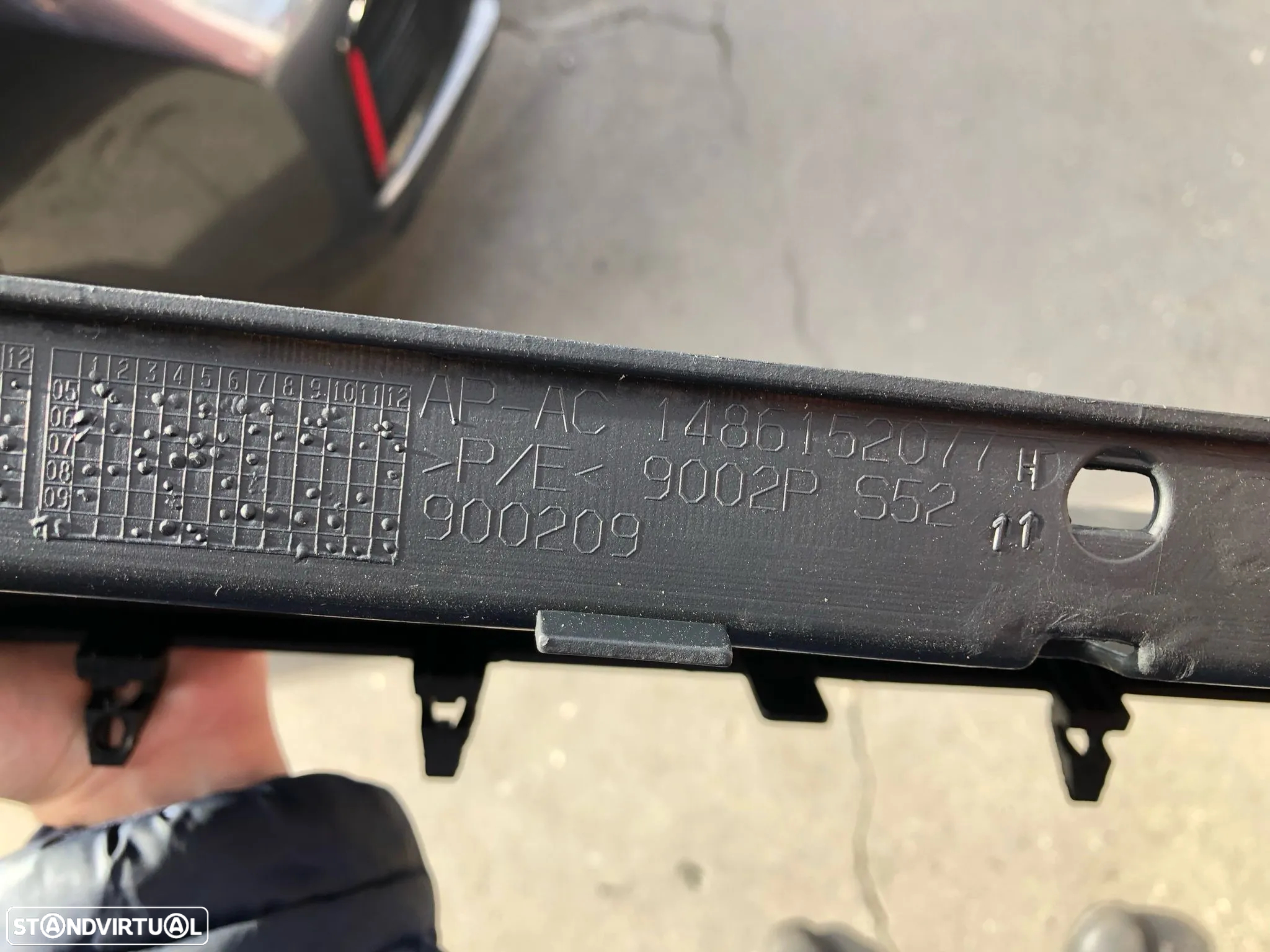 PEUGEOT 807 I PLASTICO PARA CHOQUES TRAS - PC583 - 7