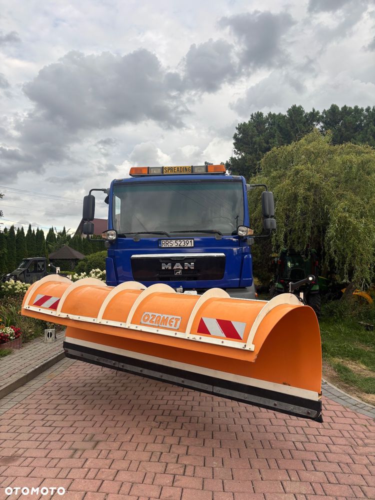 MAN TGM 18.340 4X4BB piaskarka solarka pług - 3
