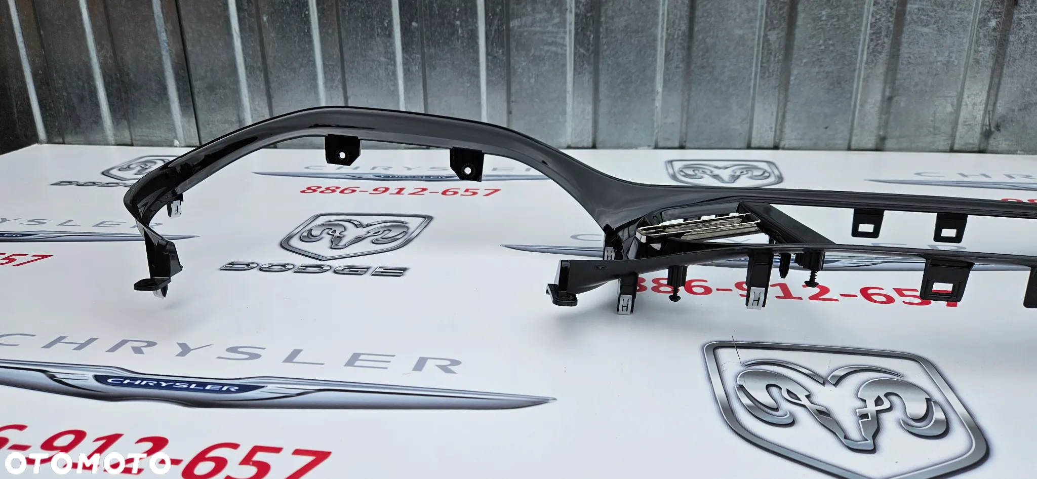 Dodge Durango III LIFT 2021-2025 Listwa ozdobna deski rozdzielczej Dekor kokpitu Ramka licznika wyświetlacza PX90064400ZC - 8