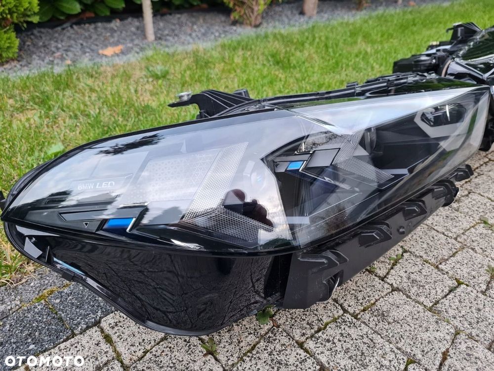 BMW X5 G05 X6 G06 LIFT Full Led Adaptive Laser Shadow Line Black CIEMNE - 5
