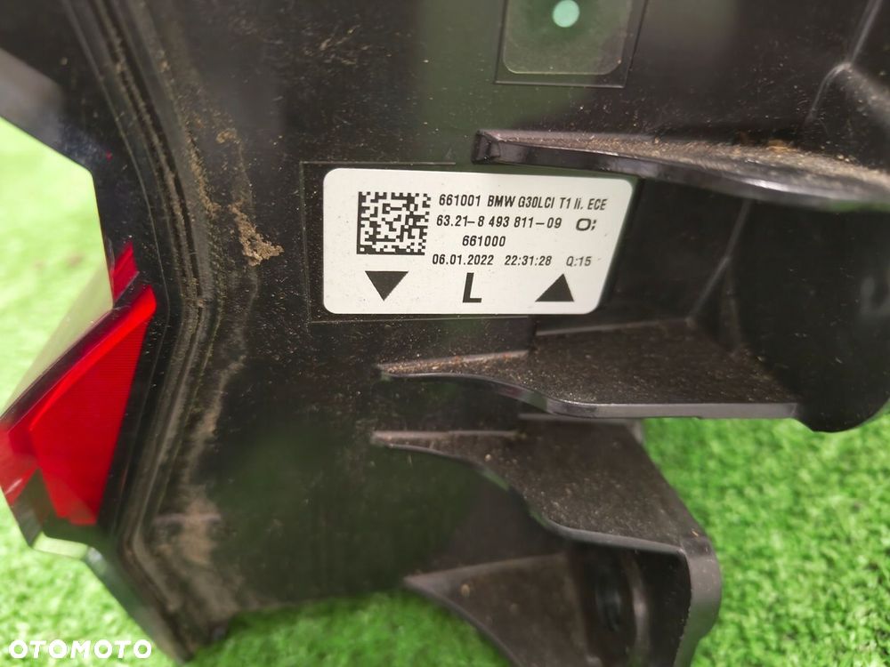 BMW 5 G30 LCI LAMPA TYŁ TYLNA LED LEWA PRAWA EU 8493812 8493811 - 3