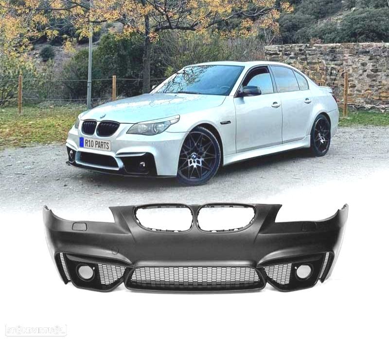 PARA-CHOQUES BMW E60 E61 03-10 LOOK M4 GRELHAS NEVOEIRO - 1