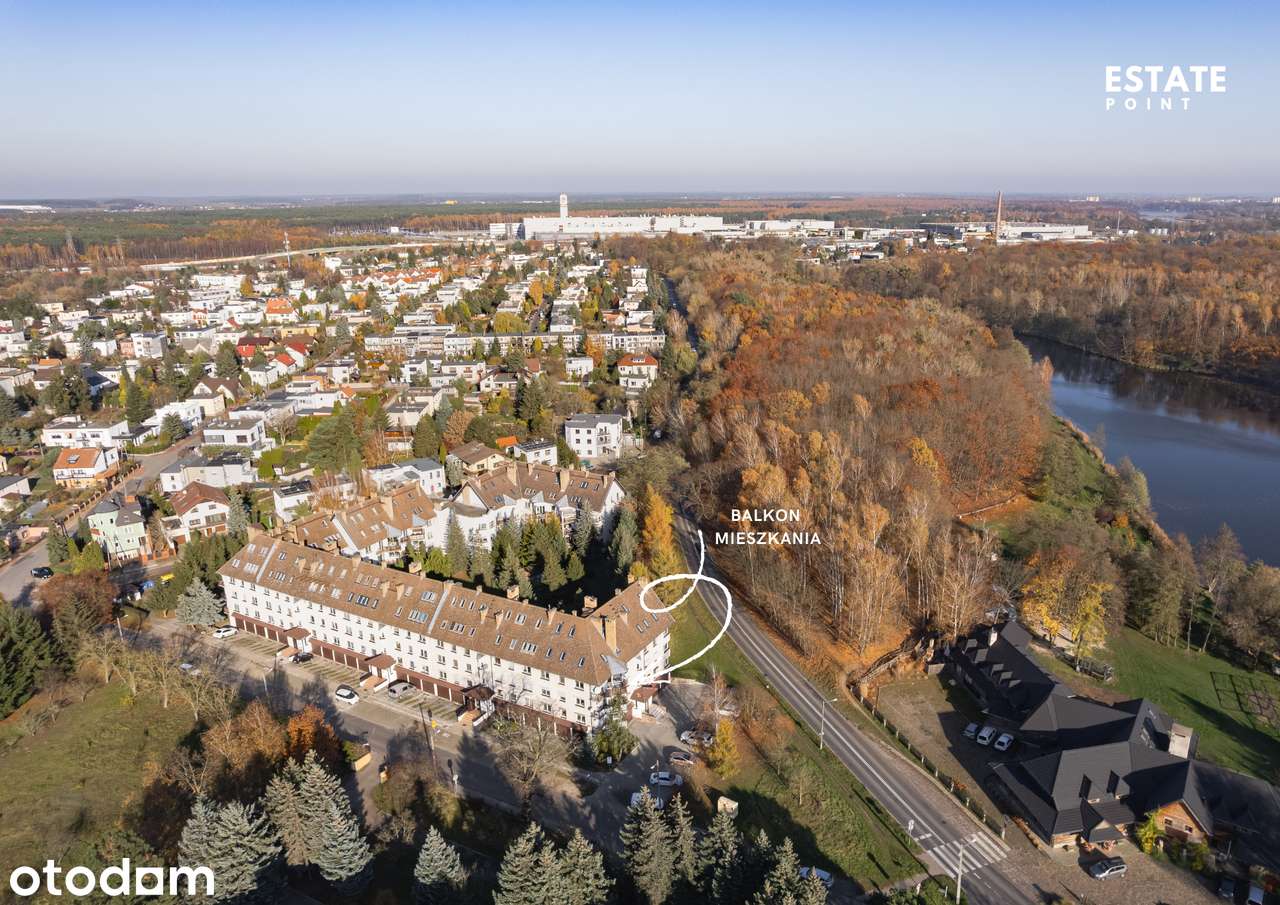 Nietuzinkowe mieszkanie z ogromnym salonem i widokiem na zieleń