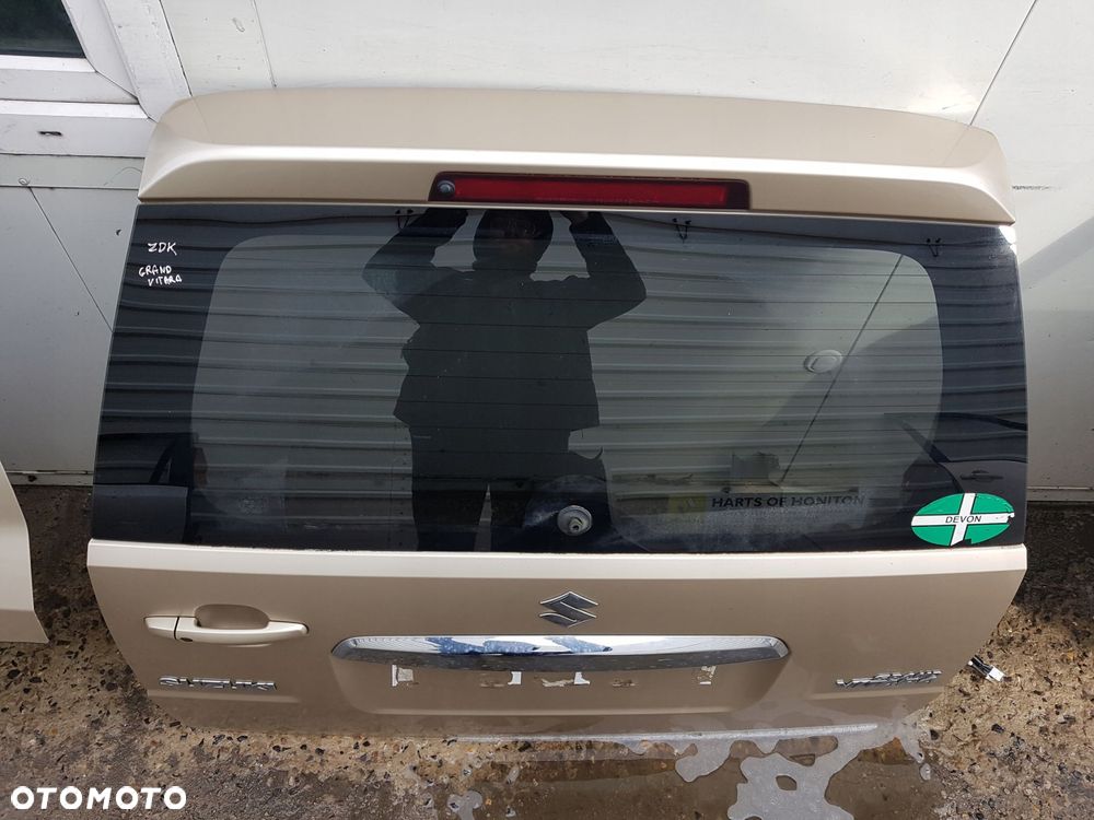 SUZUKI GRAND VITARA 2 II LIFT 08-14r KLAPA BAGAŻNIKA TYŁ ZDK - 2