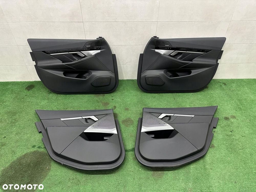 BMW 5 G60 ŚRODEK TAPICERKA FOTELE TUNEL KANAPA BOCZKI SKÓRA M-PAKIET - 7