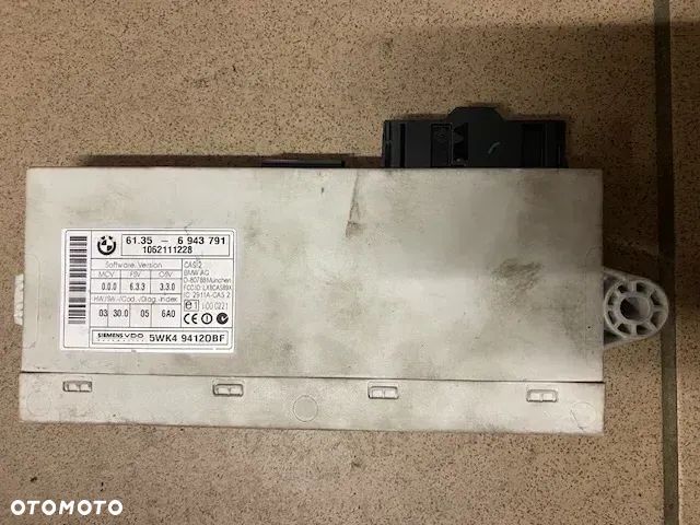 MODUŁ STEROWNIK CAS BMW E90 E91 E60 E61 6943791 - 1