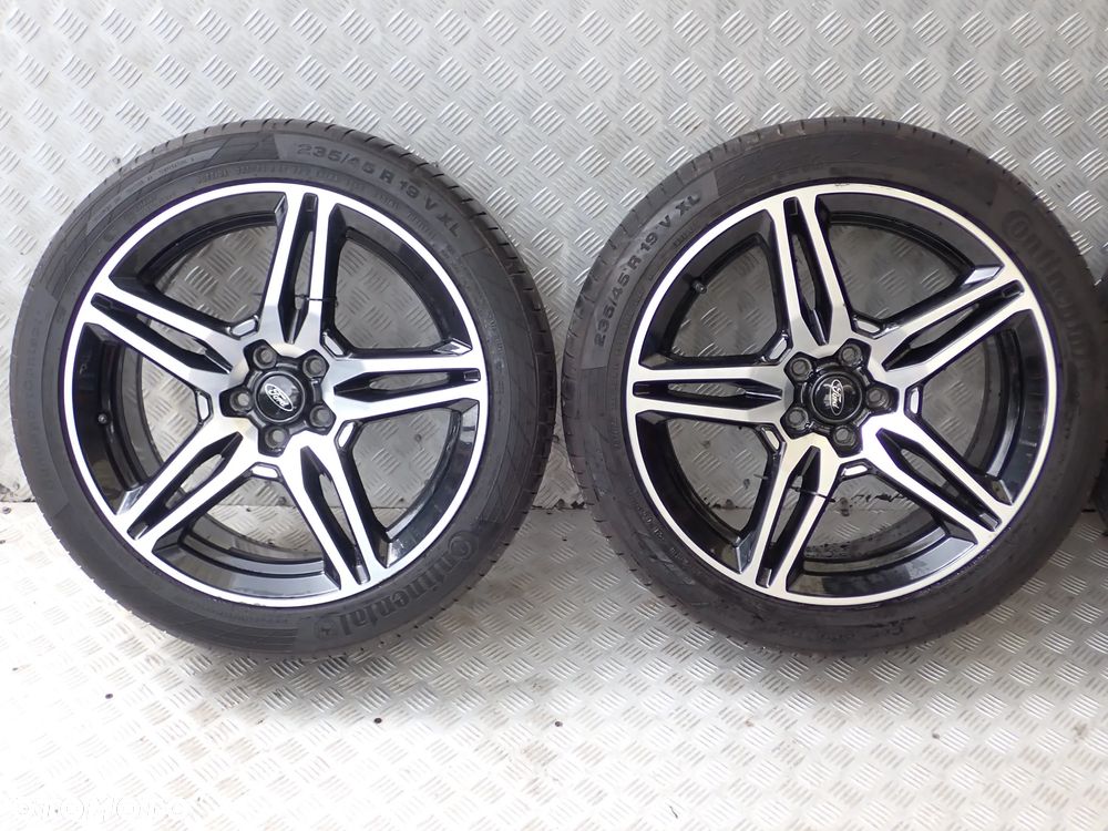 KOŁA FELGI ALUMINIOWE FORD KUGA II 8JX19  ET 52,5  5X108  GJ5J-1007-B1A Z OPONAMI LATO CONTINENTAL  235/45/19 XL - 3