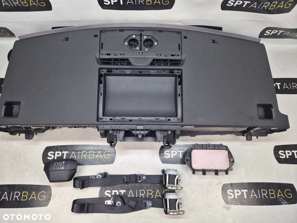 SCUDO KOKPIT DESKA KONSOLA PULPIT PODUSZKA AIRBAG AIR BAG PASY KIT SET - 1