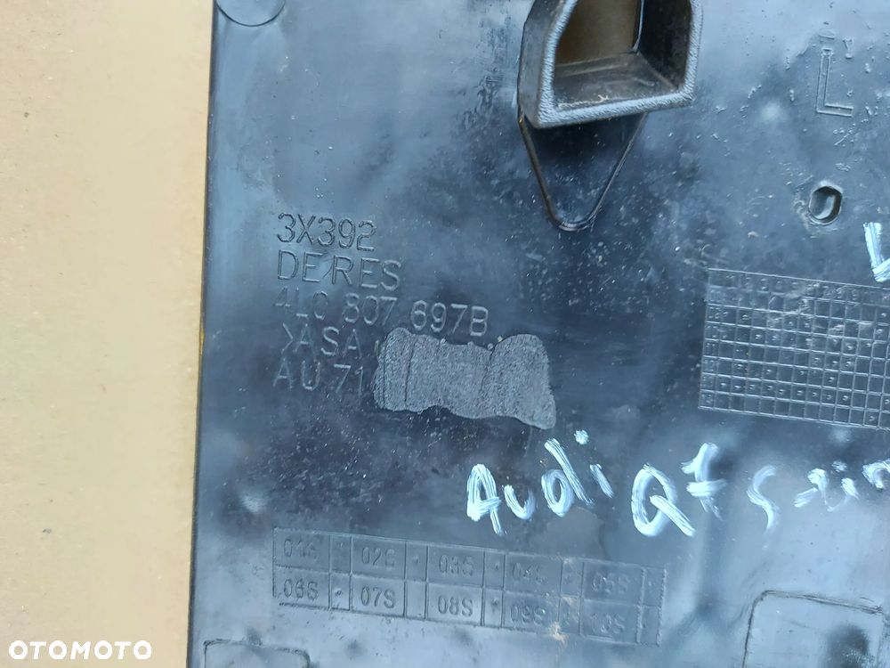 Audi Q7 4L 10-15 Lift S-Line Kratka Zaślepka Zderzaka L - 3