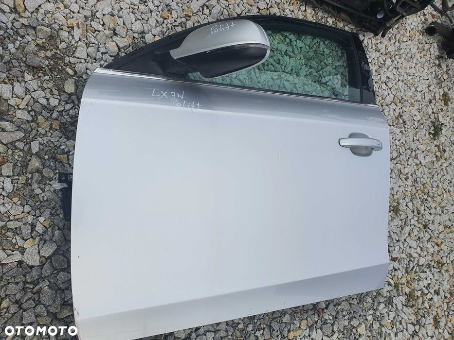 Audi A4 POLIFT!!! B8 drzwi lewy przód kolor LX7W AL - 2