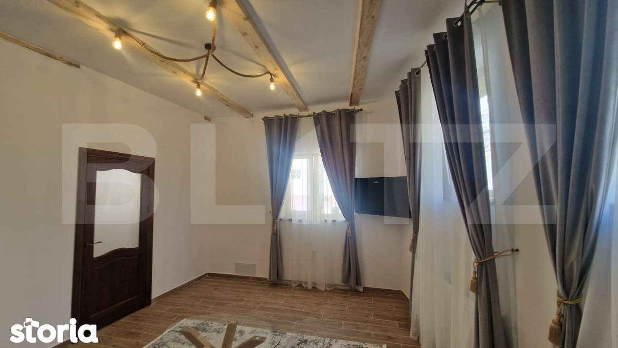 Casa de inchiriat, 2 camere, 60 mp, renovata, mobilata - zona Șchei d - Imagine principală: 5/14