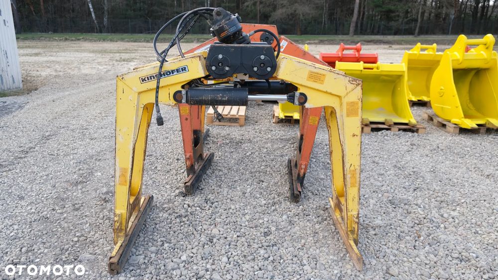 Chwytak blokowy hydrauliczny obrotowy rotator kinshofer 2 tony bloki lego