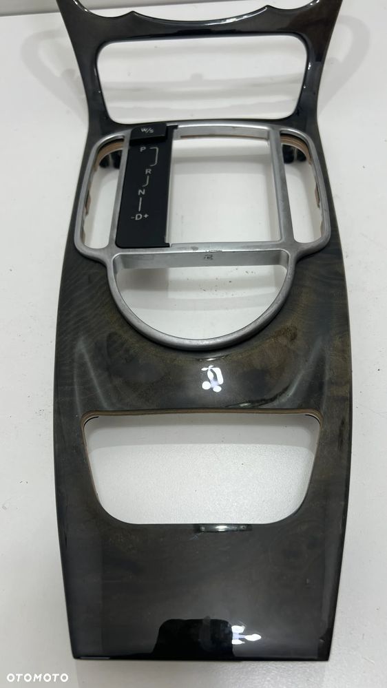 Ramka środkowa konsoli panel dekor drewno Mercedes SL R230 W230 SL500 SL350 - 17