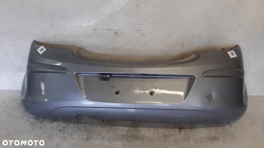 ^ ZDERZAK TYŁ TYLNY DO OPEL CORSA D Z163 SZARY 5D 5 DRZWI HB - 1