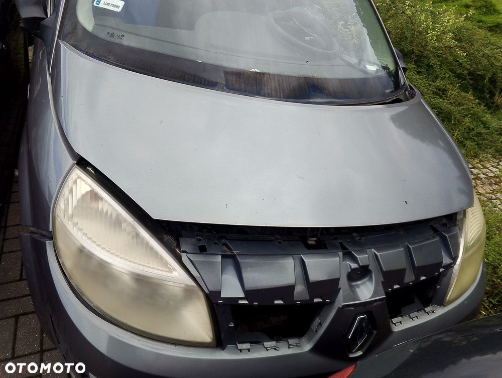 Renault Megane Scenic (03-06r.) 1.9DCI 119KM. Silnik F9Q 812 Skrzynia ND0 002 lakier NV603 – HOLOGRAM GREY . Cały na części. GWARANCJA !!!  Przód Tył Zestaw Komplet Drzwi Klapa Zderzak Błotnik Maska Grill Atrapa Szyba Pas Lampa Lusterko Boczki Fotel Kanapa Kokpit Deska Rozdzielcza Przełącznik Włącznik Sterownik Przewody Wiązka Instalacja Moduł Komputer Czujnik Listwa Pompa Alternator Wtryski Głowica Rozrusznik Kompresor Sprzęgło Dwumas Silnik Skrzynia ABS Klimatyzacji Paliwa Wspomagania Kolektor Turbina Przepustnica Zawór Chłodnica Koło Hak Belka Sanki Zawieszenie Mcpherson Półoś Amortyzator Wydech Tłumik Zacisk Most - 3