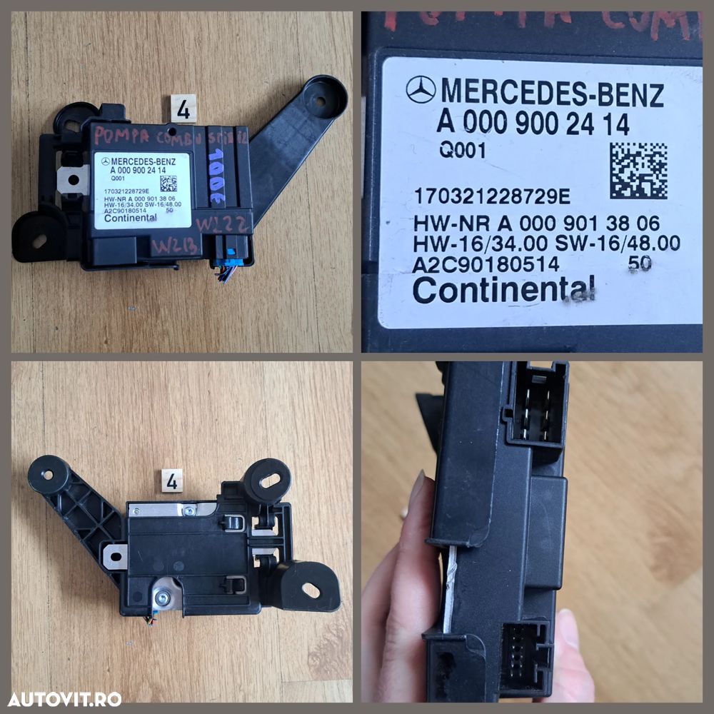 Modul SAM cutie sigurante spirala volan modul pompa combustibil sam bluetooth senzor de ploaie modul PDC SAM gateway mercedes R230 W221 W205 W213 W222 W217 W257 W463 W176 Audi A4 B7 - 5