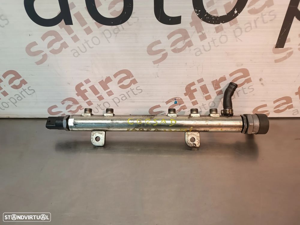 REGUA / RAMPA DE INJECÇÃO COM VALVULAS OPEL CORSA 1.3CDTI / FIAT 1.3JTD 0445214086 55211906 - 2