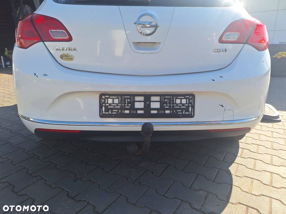 KOMPLETNY TYŁ OPEL ASTRA J Z40R ZDERZAK TYŁ KLAPA BAGAŻNIKA LAMPY TYŁ - 4