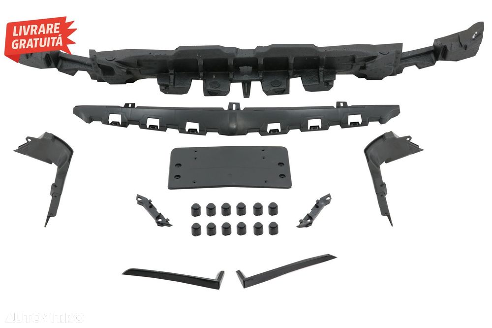 Pachet Exterior Mercedes C-Class W205 Sedan (2014-2020) C63 Design- livrare gratuita - 19