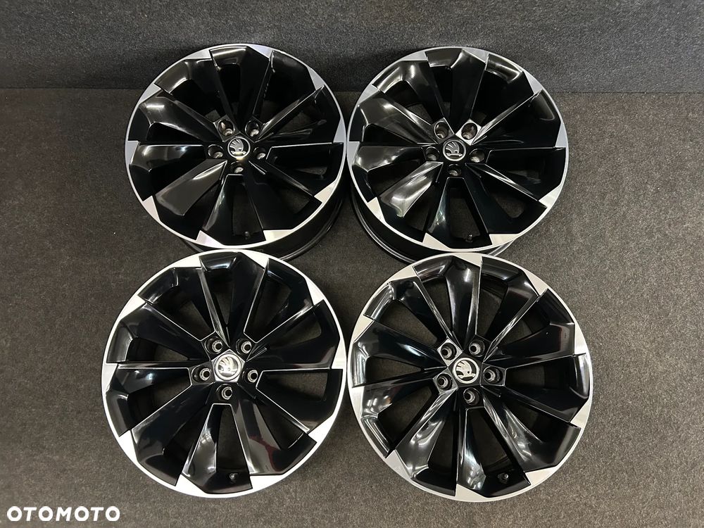 Alufelgi Skoda Superb III, II, Octavia III, Kodiaq, VW Passat B8, B7, Sharan, Tiguan 19 cali 5x112 4szt. Ładne! - 3