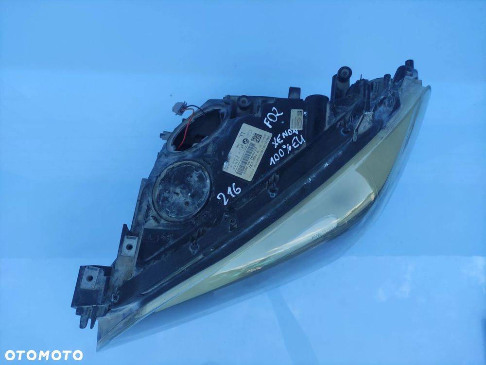 LAMPA LEWY PRZÓD PRZEDNIA BMW F01 F02 F04 XENON EUROPA - 3