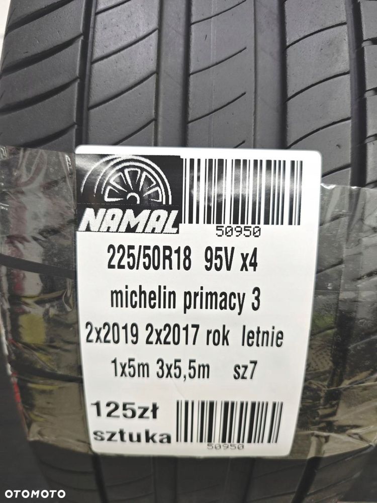 4x 225/50R18 michelin opona letnia 2019 5,5mm 50950 - 11