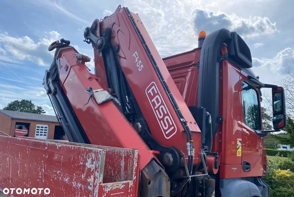 Mercedes-Benz Antos 2543 L 6x2 + HDS Fassi F455A.2.25 | 5x wysuw | Pilot - 3
