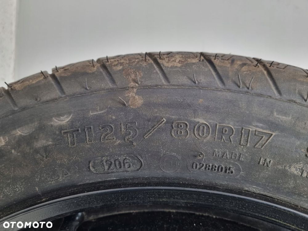 KOŁO DOJAZDOWE Audi A4 B6 B7 dojazdówka 125/80 R17 5x112 8E0601027C Zapas - 7