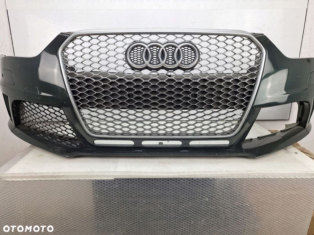 ZDERZAK AUDI RS4 RS-4 8K 8K0 B8 LIFT 2012-2016 ORYGINAŁ OE ASO GRILL ATRAPA - 3