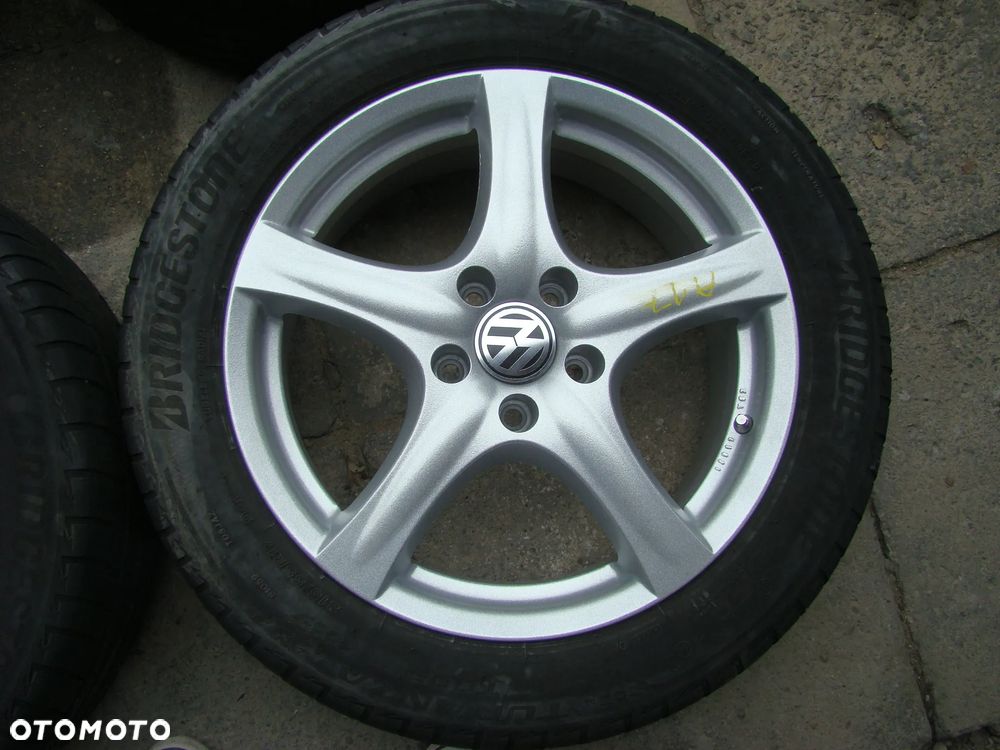 a17 5x112 VW T-Roc Beetle Skoda Karoq Yeti Seat Ateca Audi Q2 7Jx17 opony lato 215/55 - 3