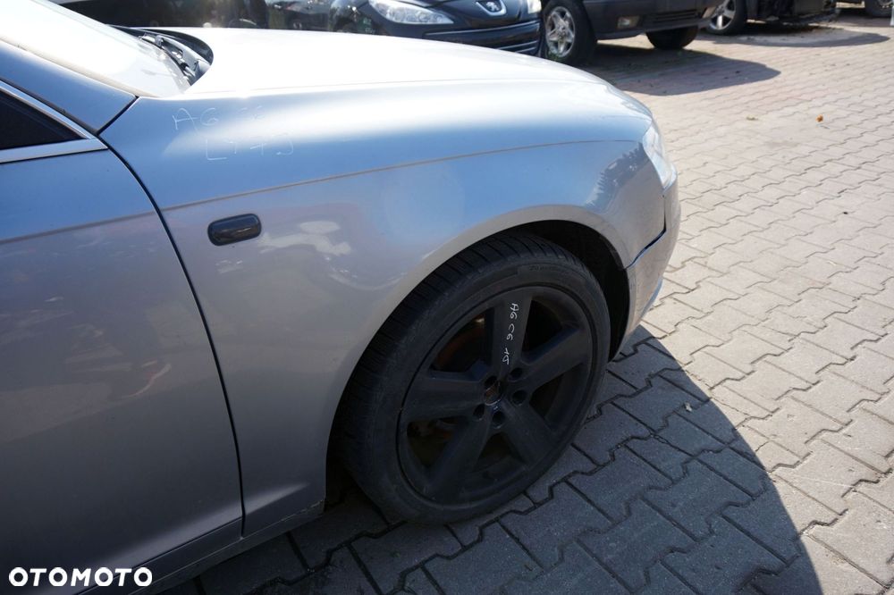 MASKA ZDERZAK BŁOTNIKI LAMPY A6 C6 LY7J S-LINE AUDI 2004-2008 SREBRNY PRZÓD KOMPLETNY - 15