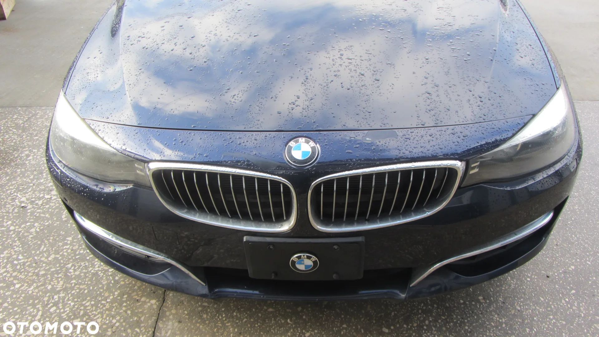 BMW F34 328Xi 4x4 N20 A89 IMPERIAL BLAU Części Europa Maska Zderzak Lampa Błotnik - 1