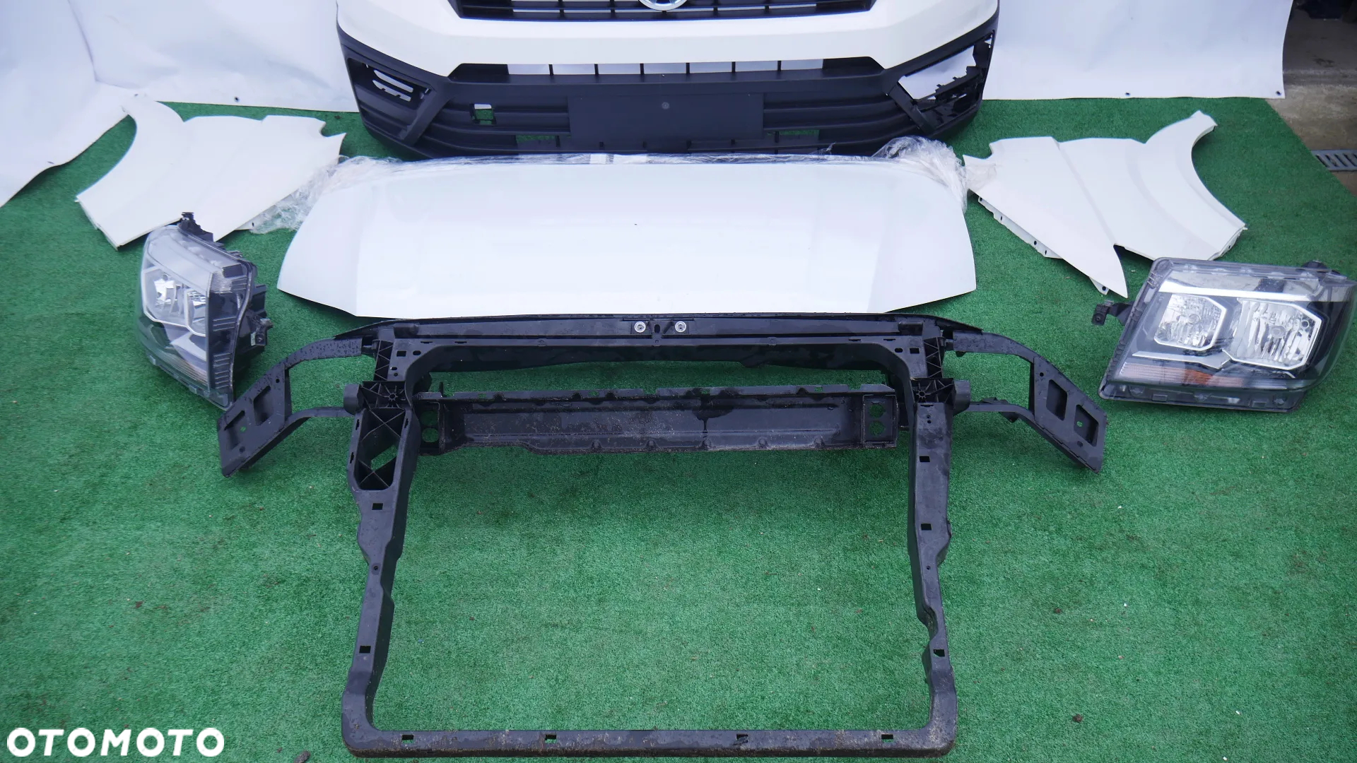 VW CRAFTER II 2 ZDERZAK GRILL MASKA LAMPY PAS PRZEDNI BŁOTNIKI - 3