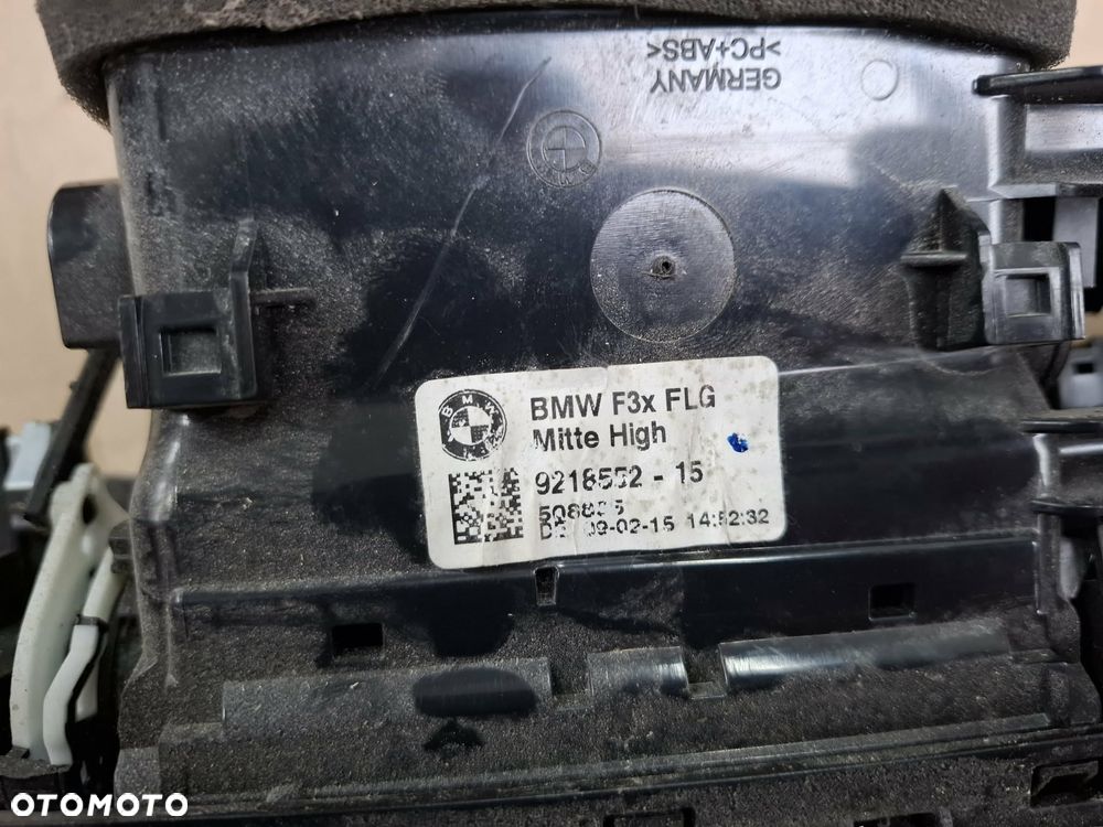 DEKOR KONSOLI DESKI ROZDZIELCZEJ BMW F30 F31 KRATKA WENTYLACYJNA NAWIEWU - 6