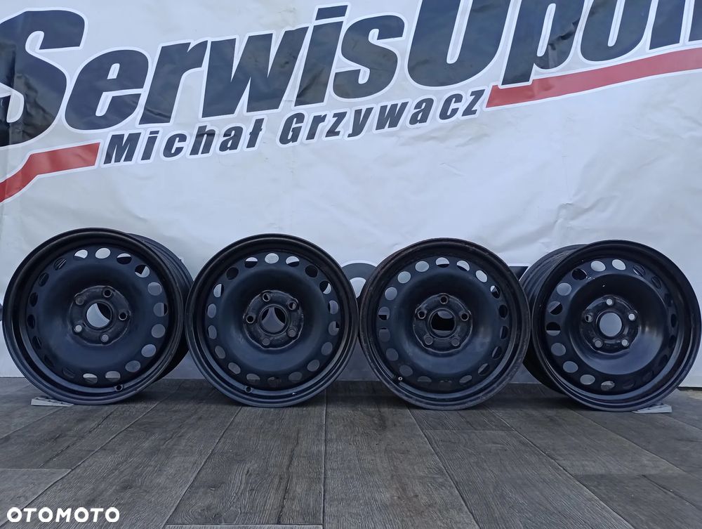 FELGI STALOWE 5x112 R15 6J ET47 SEAT ALTEA LEON TOLEDO SKODA OCTAVIA VOLKSWAGEN CADDY GOLF JETTA TOURAN - 2
