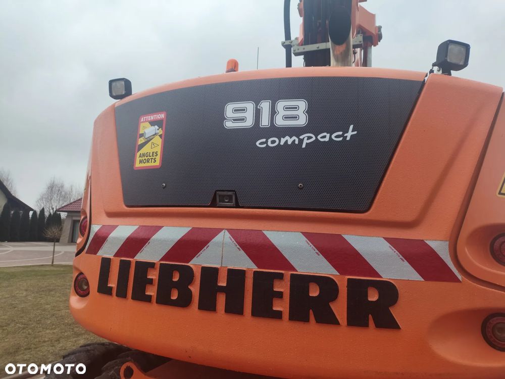 Liebherr Liebherr A 918 COMPACT / BEZ DPF I ADBLUE / SPROWADZONA / KOPARKA KOŁOWA / 10 000 MTG / KOMPLET ŁYŻEK / - 13
