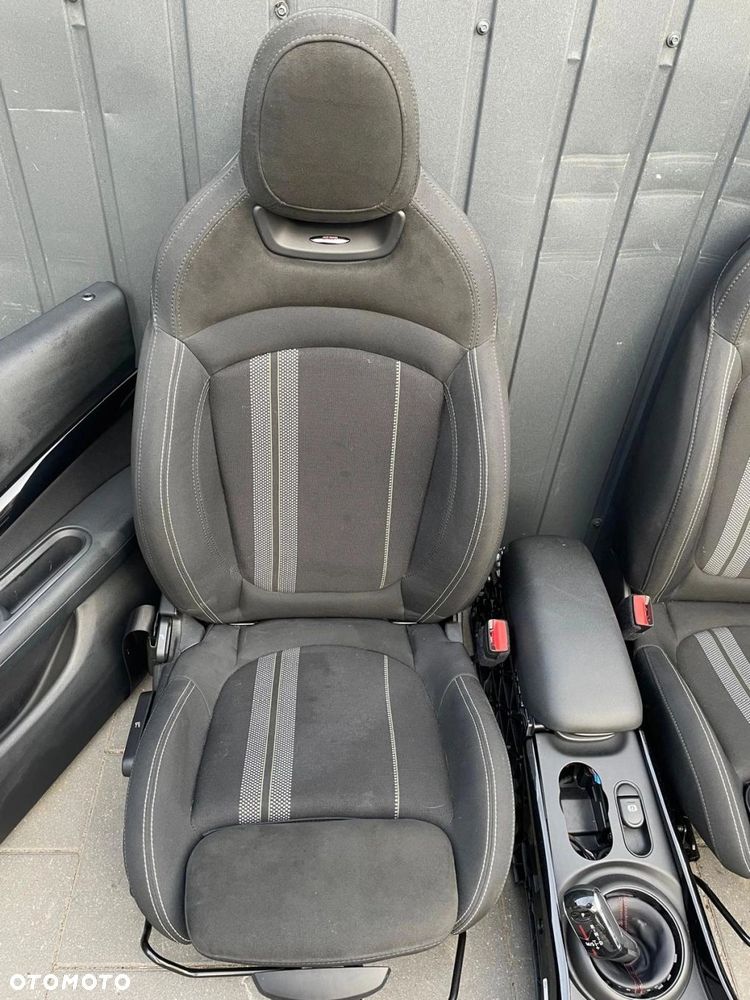 FOTELE TAPICERKA WNETRZE MINI COOPER CLUBMAN F54 JCW DINAMICA CARBON BLACK - 5