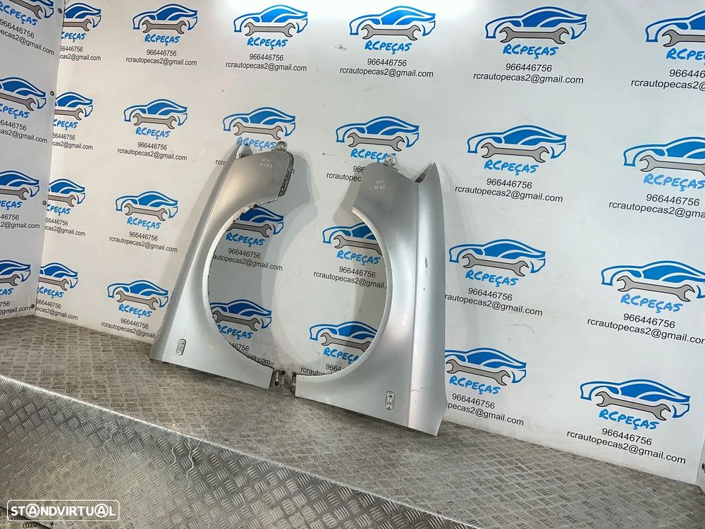 .Conjunto Guardalamas Frente Frontal Esquerdo Direito Original Audi A4 B7 2004 a 2008 - 3