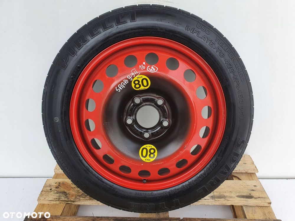 KOŁO DOJAZDOWE Saab 9-3 II _ DOJAZDÓWKA 125/85 R16 - 1