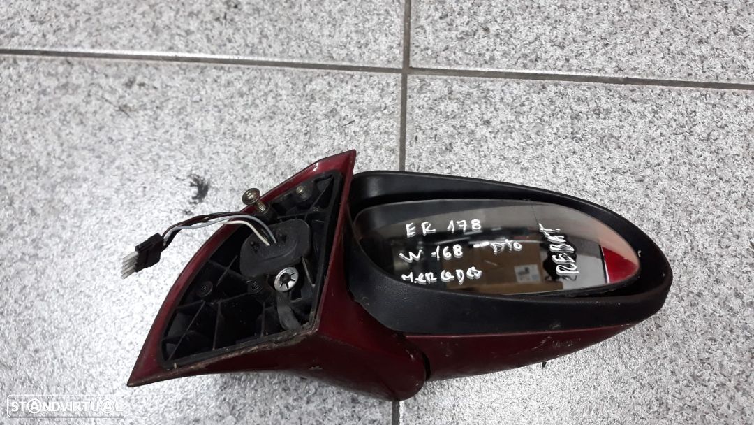 MERCEDES CLASS A W168 ESPELHO RETROVISOR DTO ER178 - 1
