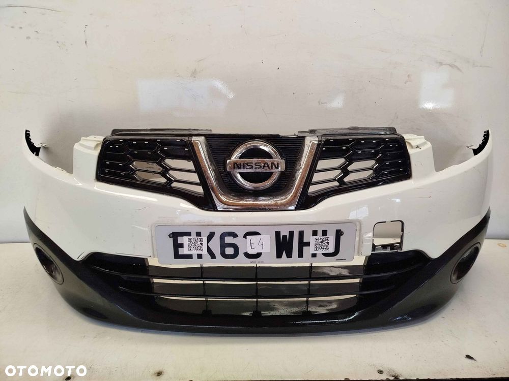 + ZDERZAK PRZÓD PRZEDNI NISSAN QASHQAI J10 LIFT FL 326G BIAŁY HALOGENY - 1