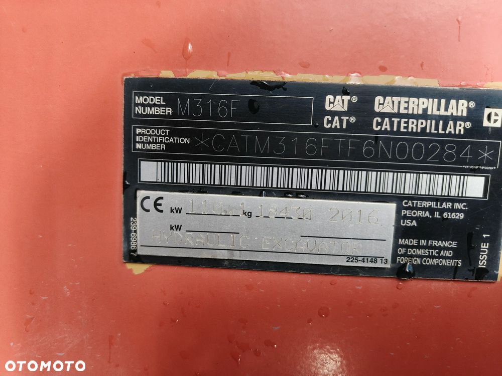 Caterpillar M316F - 5